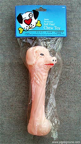 pig dog bone!